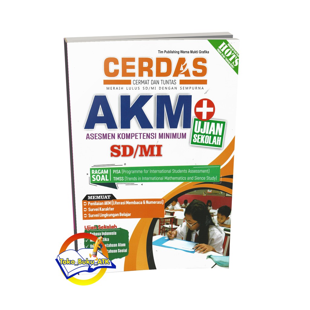 Jual Buku Cerdas Akm Dan Ujian Sekolah Sd Mi Shopee Indonesia