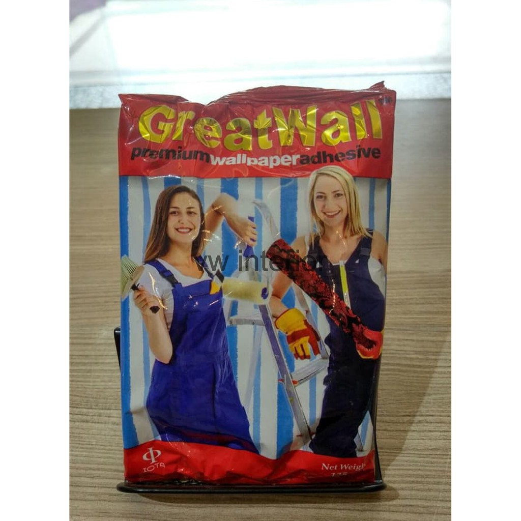 Jual Lem Wallpaper GREATWALL Lem Khusus Wallpaper Dinding 1 PAK Untuk 5