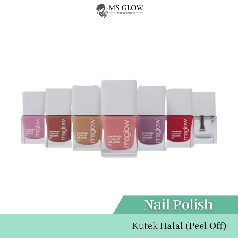 Jual NAIL POLISH MSGLOW (ED 2024/2025) Shopee Indonesia