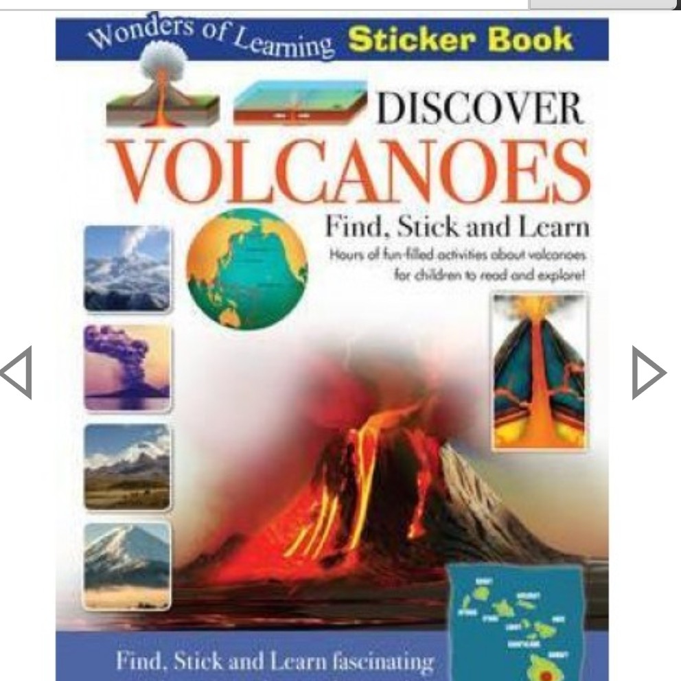 Jual Volcanoes: Sticker Book: Wonders of Learning | Shopee Indonesia
