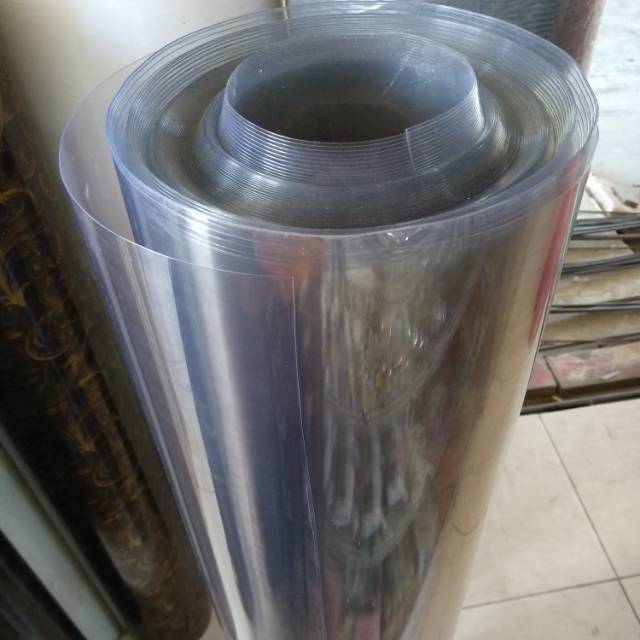 Jual Plastik Bening Rol 0,40mm/ Plastik Transparan Mika Kaku Lebar ...