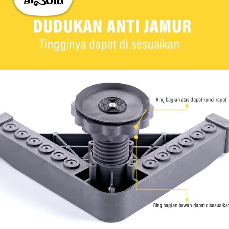 Jual Stok Banyak Cmpvf Angola Roda Kulkas Washing Machine Rack Rak Dudukan Mesin Cuci Kaki