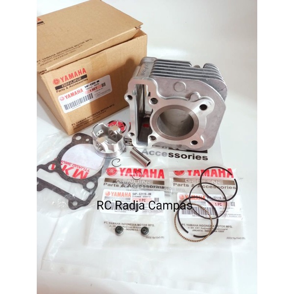 Jual Blok seher Komplit 54P,isi piston kit mio j/soul gt/xtride/fino fi/ori Shopee Indonesia