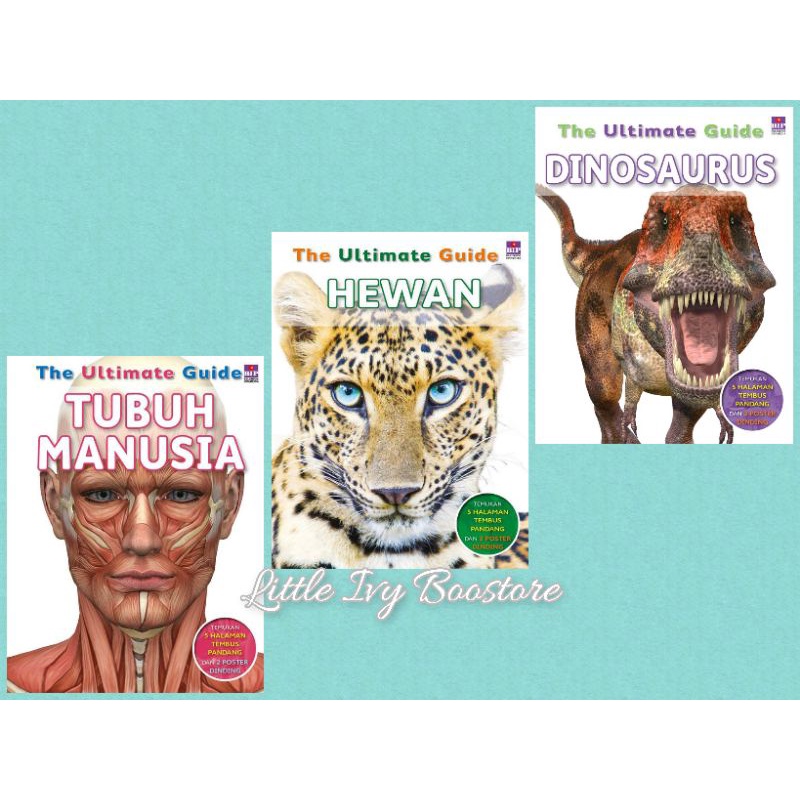 Jual The Ultimate Guide Tubuh Manusia / Hewan / Dinosaurus. Buku Anak ...