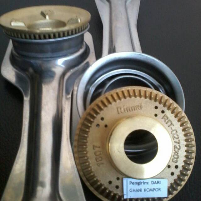 Jual Spare part kompor gas Rinnai Original Tungku dan burner Kuningan