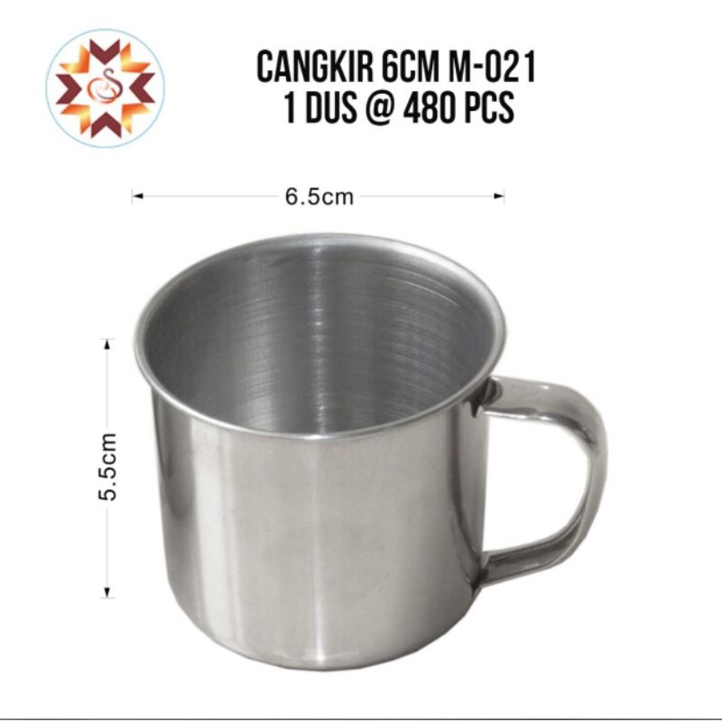 Jual Cangkir Enamel Polos 7 Cmmug Enamelcangkir Seng Kaleng Jadulgelas Souvernir Gelas 4655