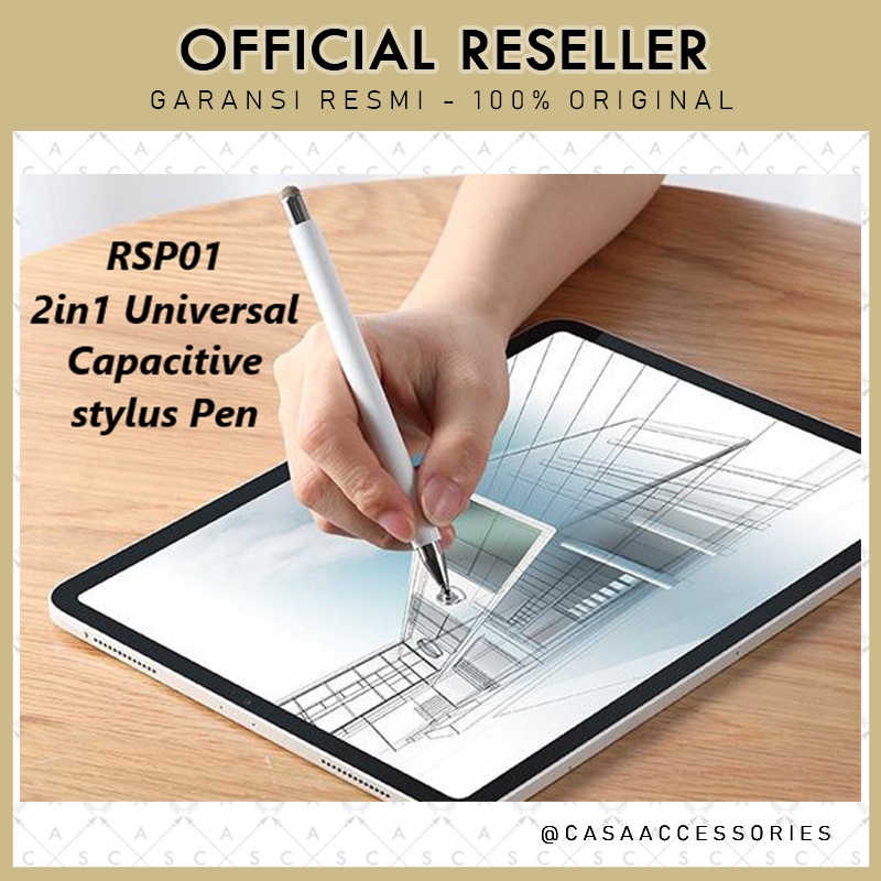 Jual Robot RSP01 2in1 Universal Capacitive Stylus Pen Pencil Pensil for ...