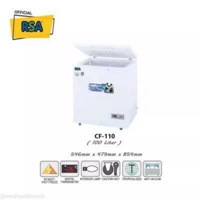Jual Freezer Box RSA CF110 (Area Denpasar Only) | Shopee Indonesia