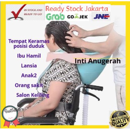 Jual Tempat Cuci Rambut duduk; Baskom Keramas; Alat Keramas duduk Lipat ...