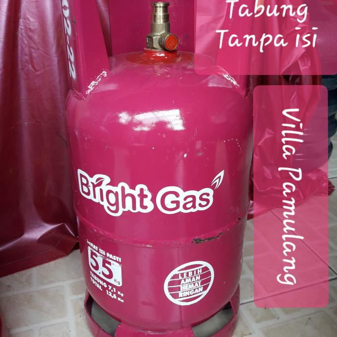 Jual Tabung Gas Bright Gas Kg Tanpa Isi Shopee Indonesia