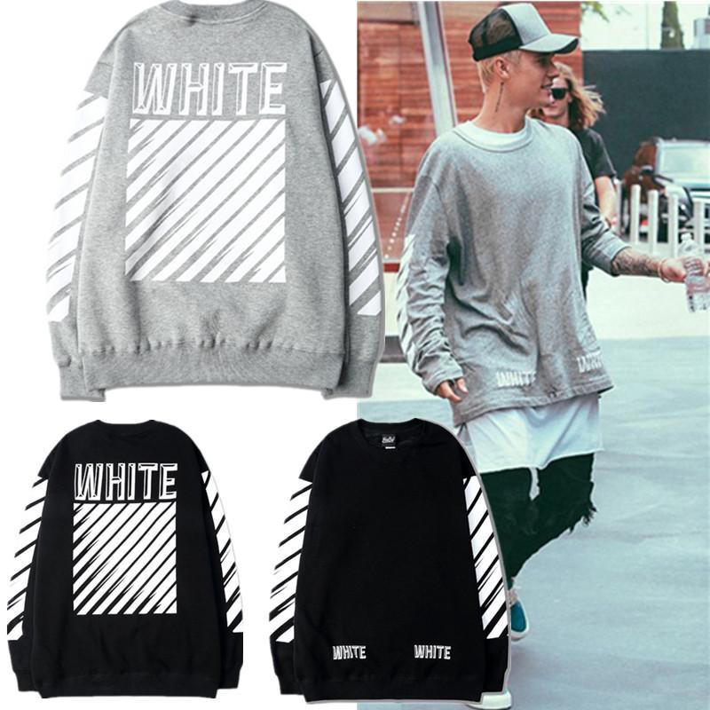 Off white justin bieber 2024 hoodie