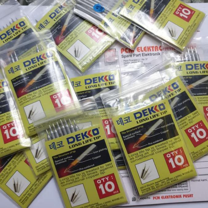 Jual Mata Solder Dekko W Deko Ujung Tajam Tip Lancip Watt Original