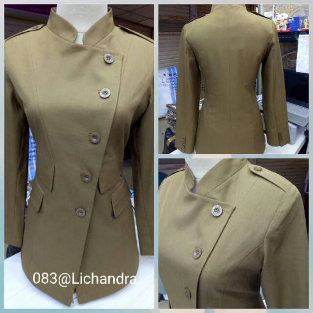 Jual Baju Dinas Pemda khaki | Shopee Indonesia