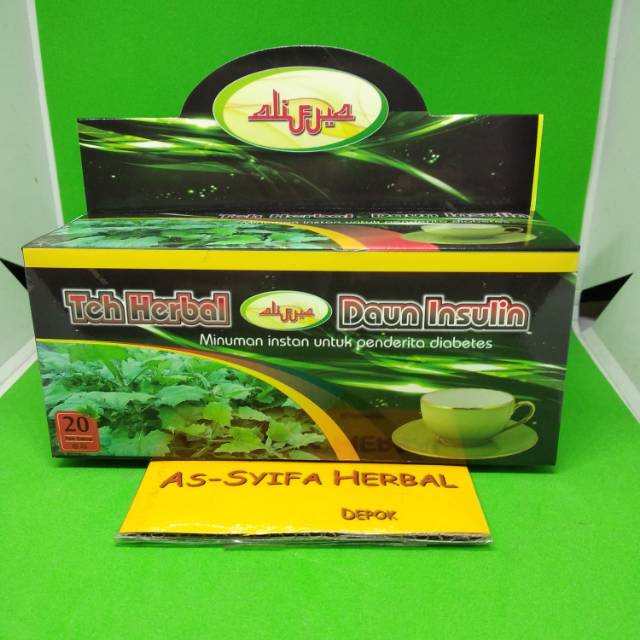 Teh Celup Daun Insulin untuk diabetes