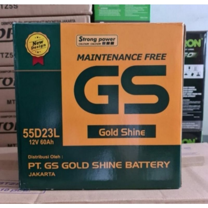 Jual aki batere mobil xtrail camry mirage Gold Shine GS Maintenance