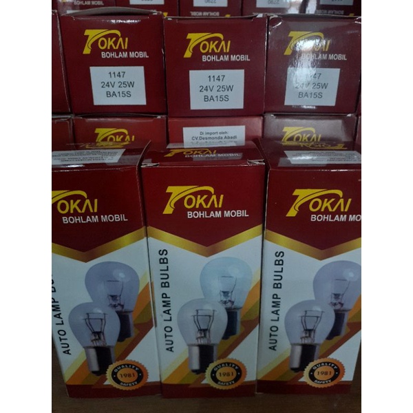 Jual bohlamp/dop putar kaki 1&kaki 2 12v&24v all glass kepala bsr ...