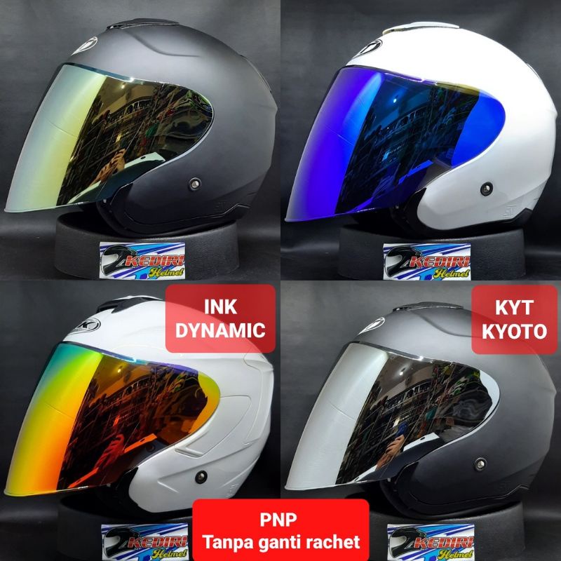 Jual Visor Kaca Norisk Kyt Kyoto Ink Dynamic Original Pnp Rachet Ori Tanpa Custom Dan Modif