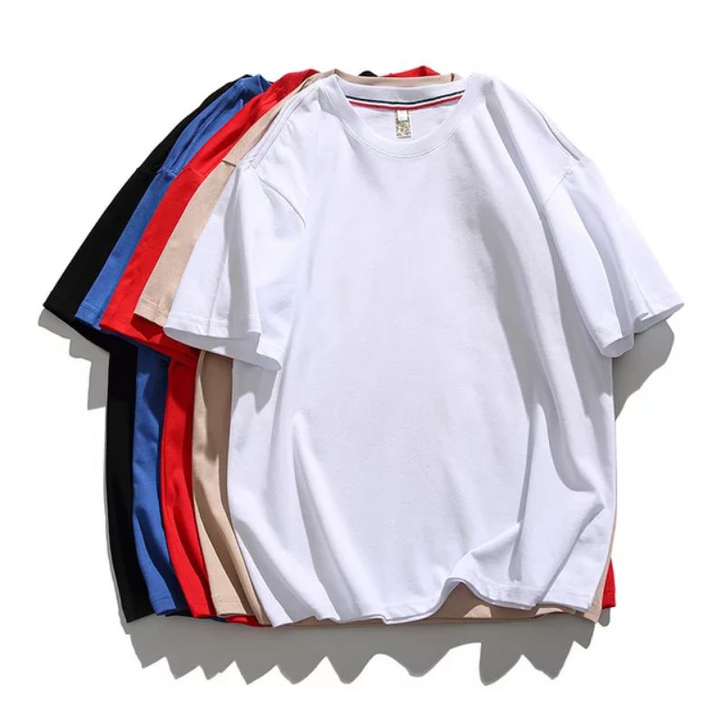 Jual Kaos Polos Pria Premium Cotton Combed 30s Remaja Dewasa Pria