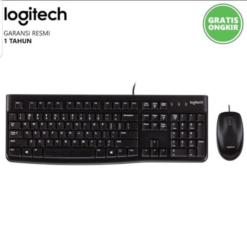 Jual Keyboard + Mouse Logitech MK120 Original 100% | Shopee Indonesia