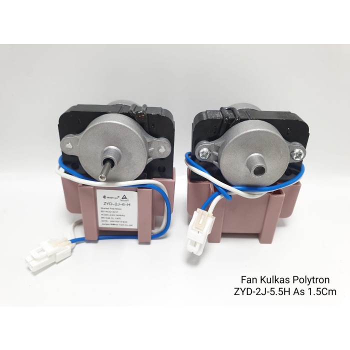 Jual Fan Motor Kulkas Panasonic Polytron Zyd J H As Pendek Fd Shopee Indonesia