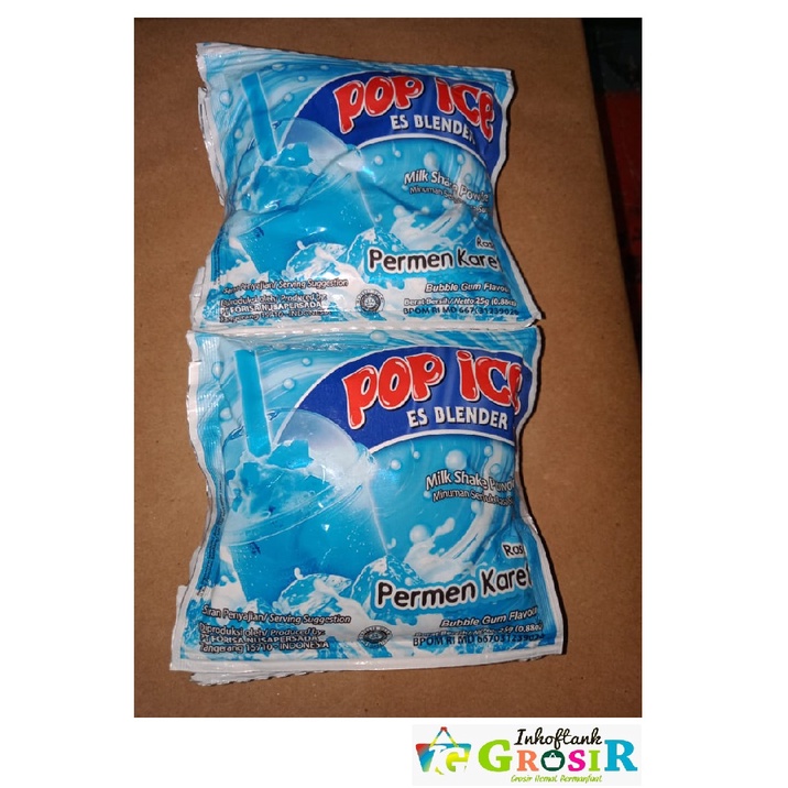 Jual Pop Ice Permen Karet Renceng Shopee Indonesia