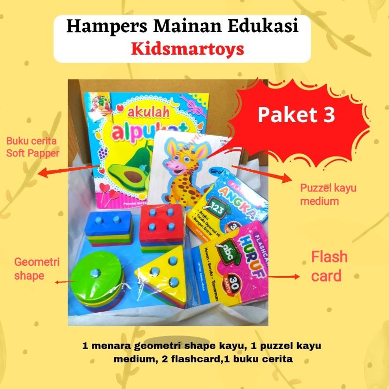 Jual Hampers kado mainan anak edukasi montesori | Shopee Indonesia
