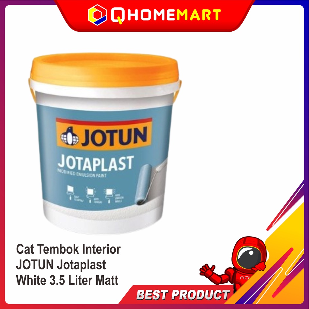 Jual Cat Tembok Interior Jotun Jotaplast White 35 Liter Matt Shopee Indonesia 2985