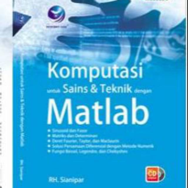 Jual Buku Komputasi Untuk Sains Dan Teknik Dengan Matlab+cd | Shopee ...