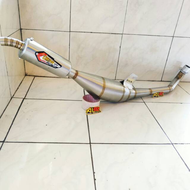 Jual Knalpot Creampie FIZR - FORCE 1 Standar Racing full Stainless ...