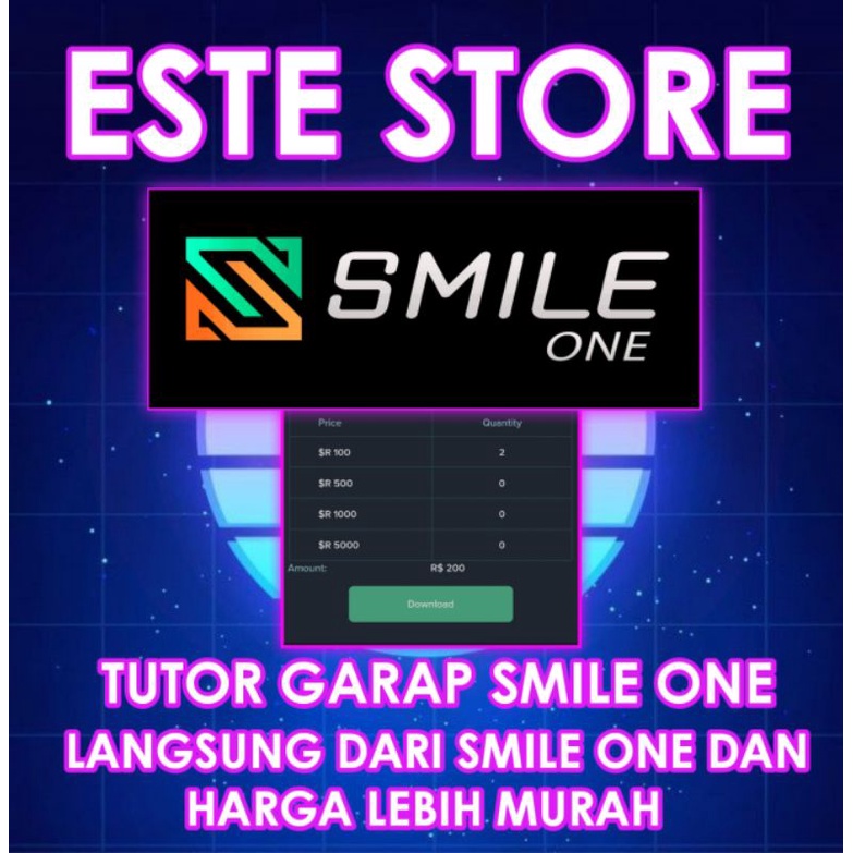 Jual TUTOR GARAP SMILE ONE CODE / SMILE ONE COIN MURAH | Shopee Indonesia