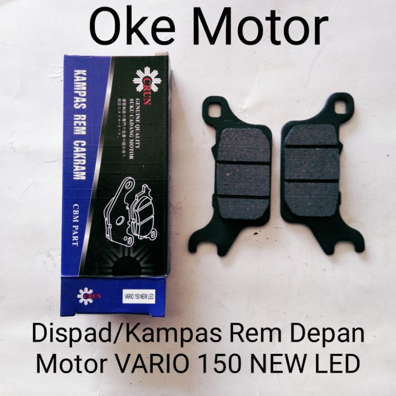 Jual Dispad Kampas Cakram Depan Motor Vario New Led Shopee Indonesia