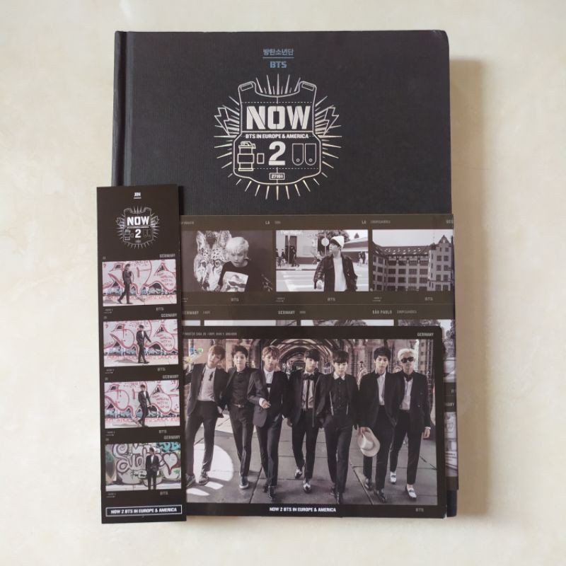 BOLEH NEGO! VERY RARE Bts now 2 fullset with jin bookmark