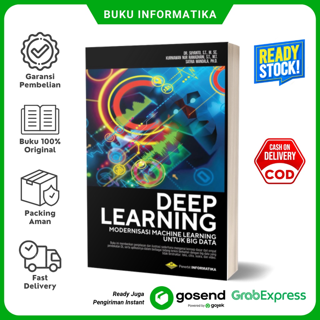 Jual Buku Deep Learning (Modernisasi Machine Learning Untuk Big Data ...