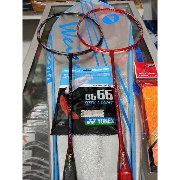 Jual RAKET BADMINTON WEIERFU TECH WF7 30 + 2LBS ORIGINAL (BATANG