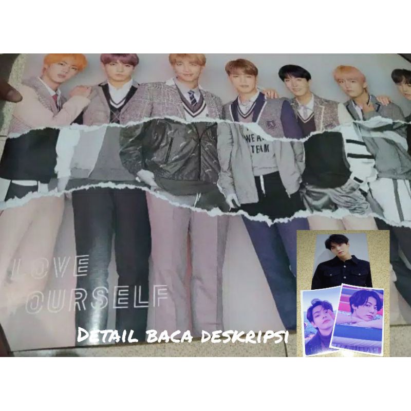 Jual [BACA DESKRIPSI] BTS POSTER OFFICIAL ANSWER RM JIN SUGA JHOPE ...