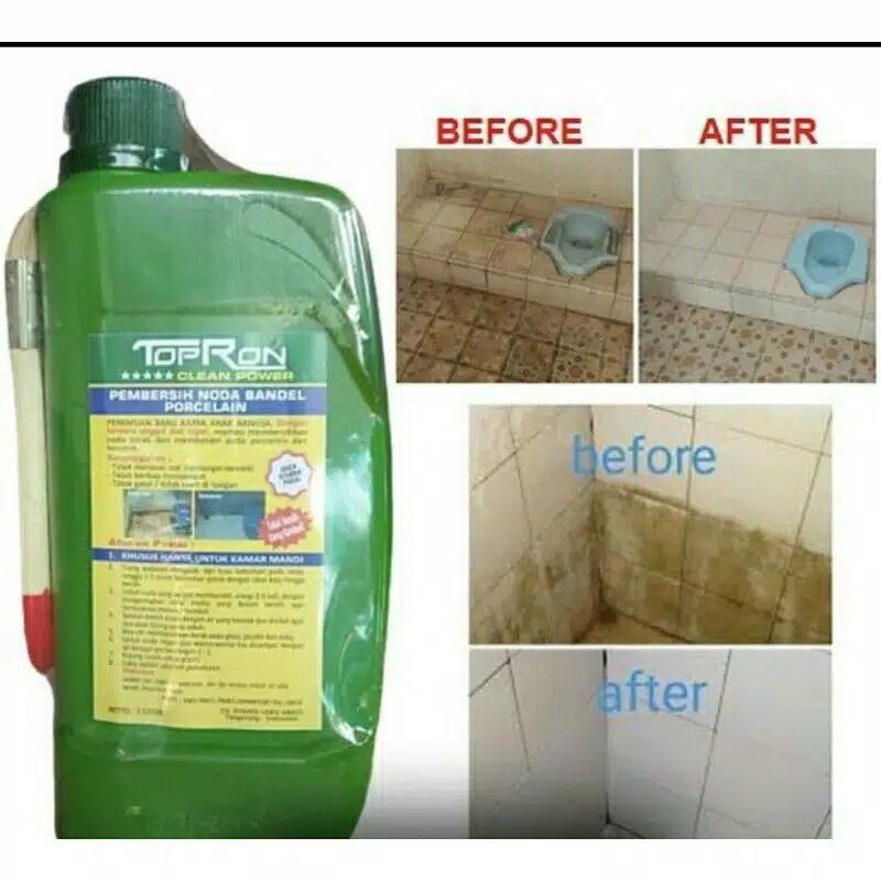 Jual Topron Clean Power pembersih kemasan botol ukuran 1L | Shopee ...