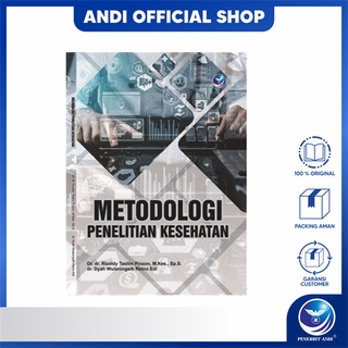 Jual Penerbit Andi - Metodologi Penelitian Kesehatan | Shopee Indonesia