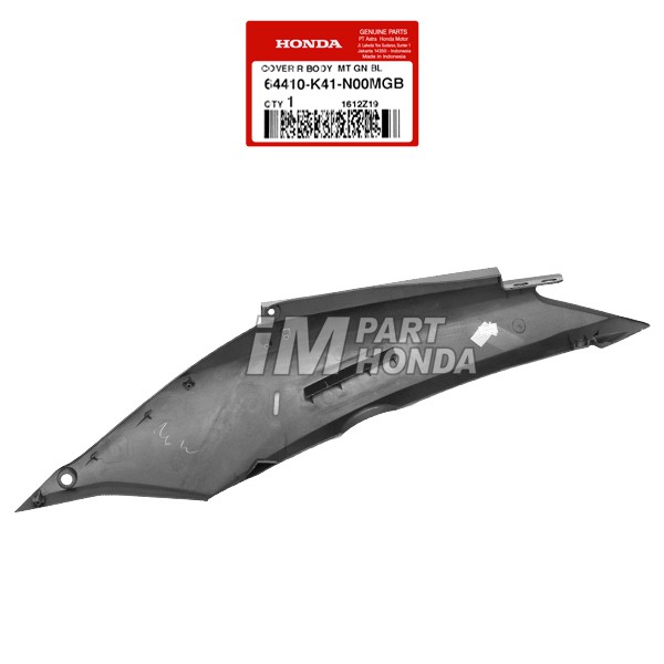Jual 64410-K41-N00MGB Cover Body Kanan New Supra X 125 Fi Hitam Dof ...
