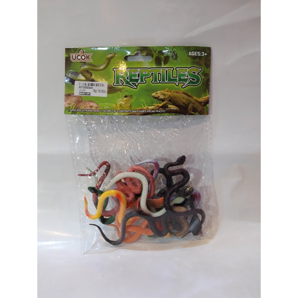 Jual Mainan Ular Mini Reptiles 11pcs | Shopee Indonesia