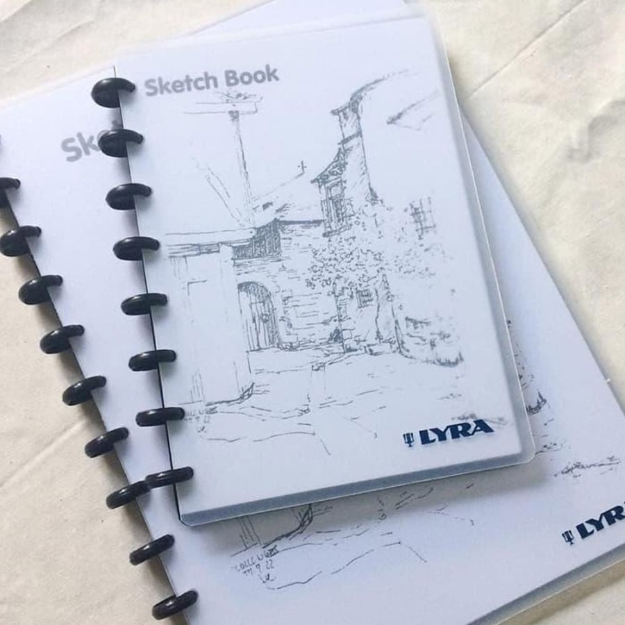 Jual SKETCHBOOK BINDER LYRA BUKU SKETSA GAMBAR RING UKURAN A4 dan A5