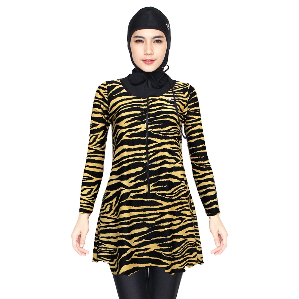 Jual Lasona Women Burkini Hijab Swimwear Loose Style Baju Renang Muslim