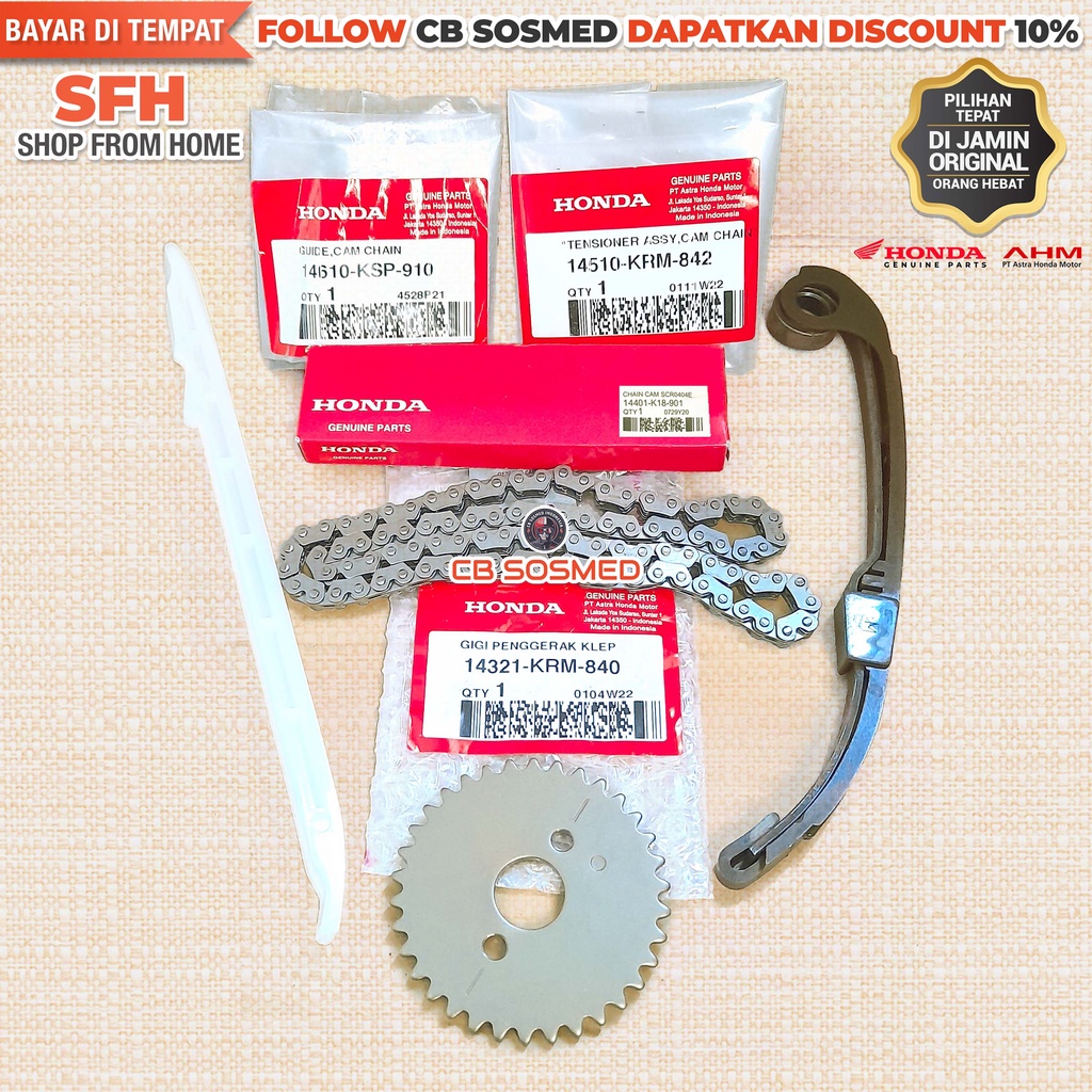 Jual Tensioner VERZA 150 Rantai Keteng CB150 VERZA Kamprat Gir Timing ...