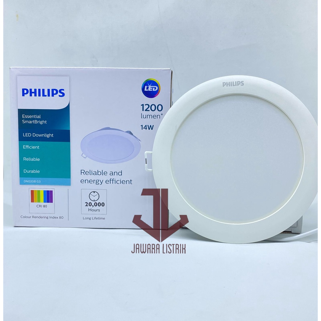 Jual PHILIPS LED DN020B GEN3 14W 14 W WATT DOWNLIGHT PANEL 6 INCH ...