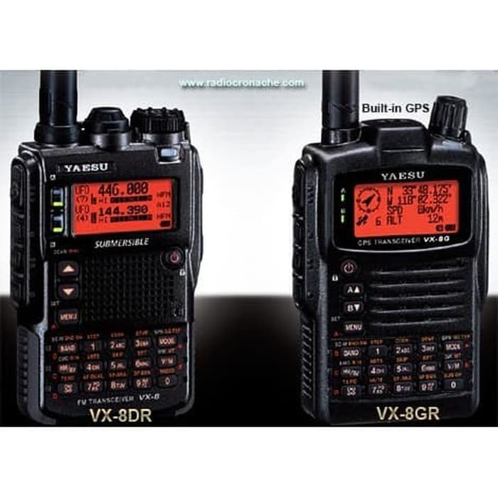 八重洲 VX-8G GPS搭載ハンディトランシーバー STANDARD GPS