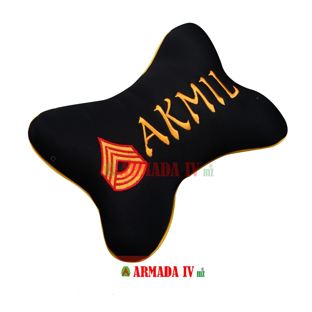Jual Bantal Mobil Akmil Warna Hitam | Shopee Indonesia