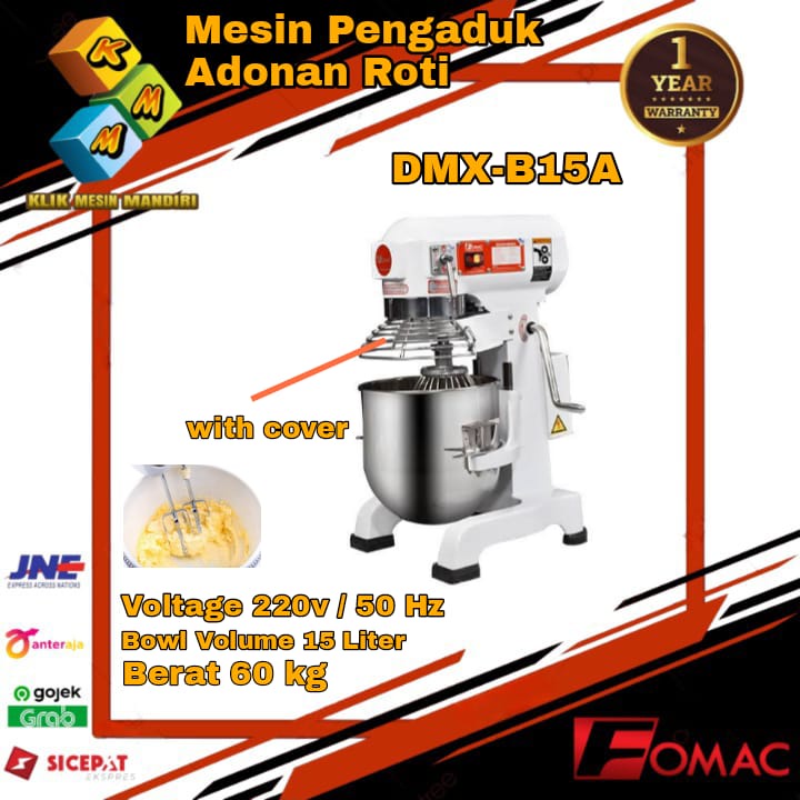 Jual Mixer Roti Fomac 15 Liter B15A | Shopee Indonesia