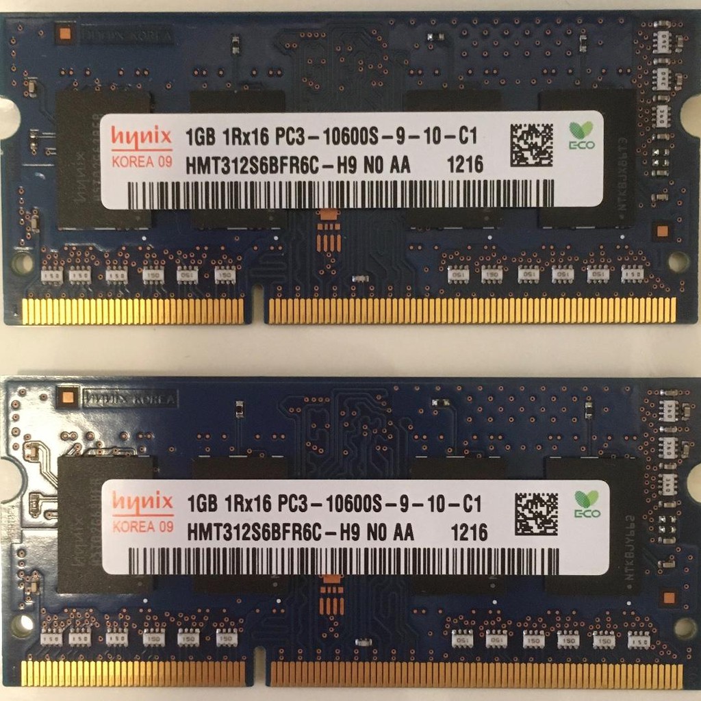 Jual RAM Laptop DDR3 1GB hynix 10600 | Shopee Indonesia