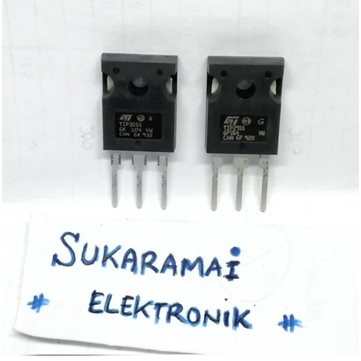 Jual TRANSISTOR TIP 2955 TIP 3055 TIP2955 TIP3055 SET ORIGINAL | Shopee