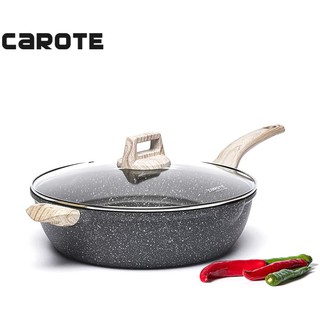 Jual CAROTE GRILL PAN 3 in 1 ANTI LENGKET - SWISSGRANITE COATED