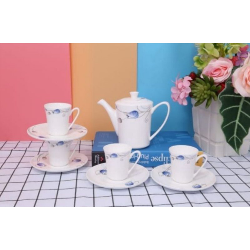 Jual Tea set elegan kado parcel cantik | Shopee Indonesia